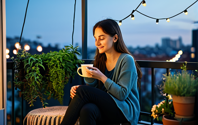 도시농업에서 자주 키우는 작물 - **

A close-up shot of ripe cherry tomatoes growing on a balcony tomato plant. The plant is in a pot...
