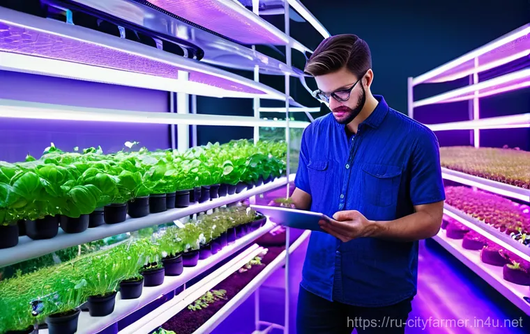 도시농업 커뮤니티와의 협력 - **Prompt:** A lively community rooftop garden in a modern city. A diverse group of people, ranging f...