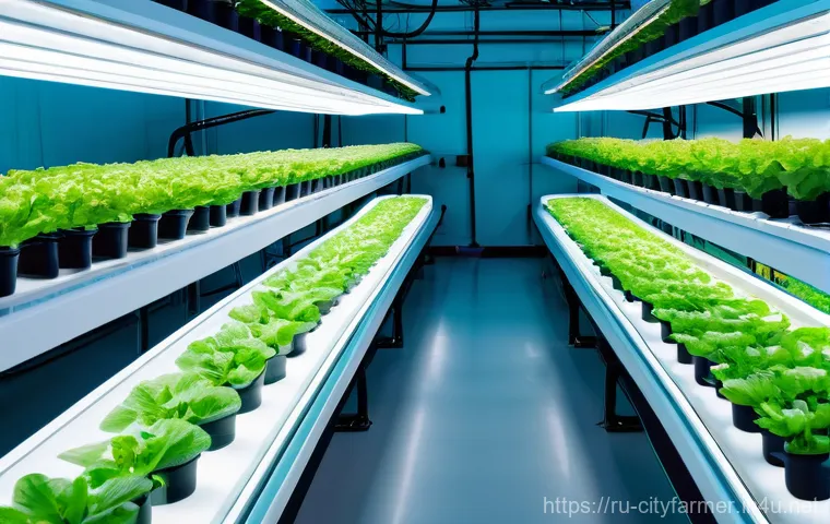 도시농업에서 농업 로봇의 활용 - **Urban Green Oasis: A Rooftop Farm in a Bustling City**
    A vibrant, thriving rooftop garden over...